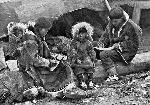 Eskimos in Alaska