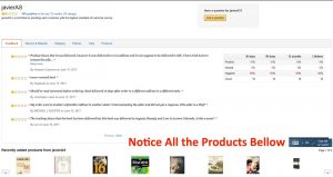 Fraudulent Sellers Products